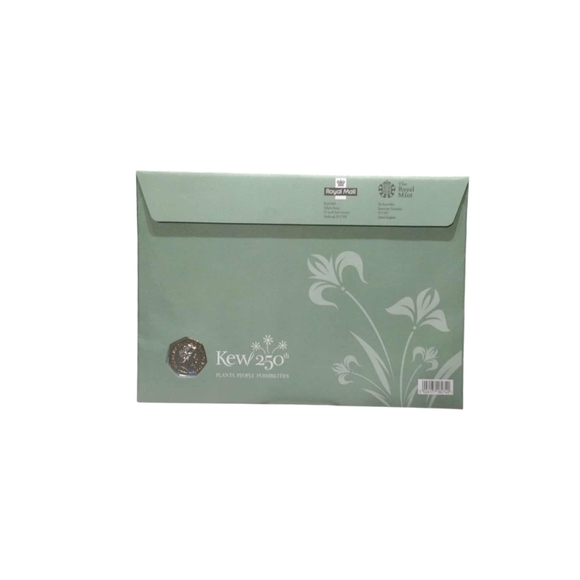 ROYAL MINT 2009 KEW GARDENS 50p In BRILLIANT UNCIRCULATED FDC, FIRST DAY COVER - Picture 3 of 7